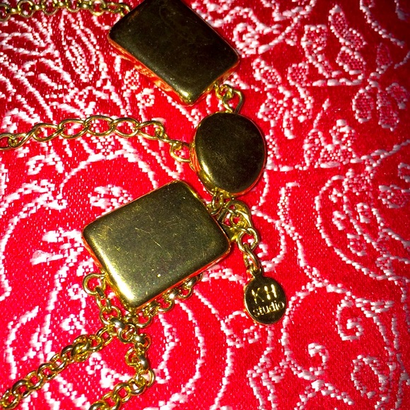 KH Collection Gold-Tone Long Necklace - Picture 2 of 3